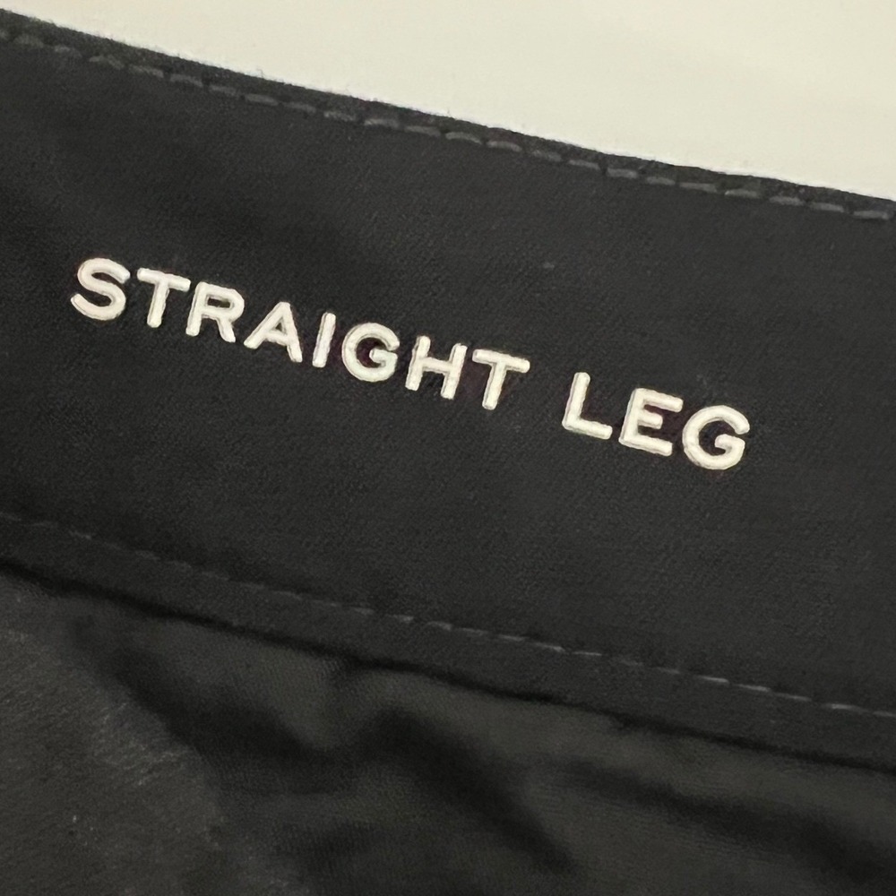 St Johns Bay Womens Black Straight Leg Stretch Cotton Pants Size 10 RN93677 - Picture 4 of 7